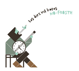 portada cd No-Frosth "Las diez mil horas"