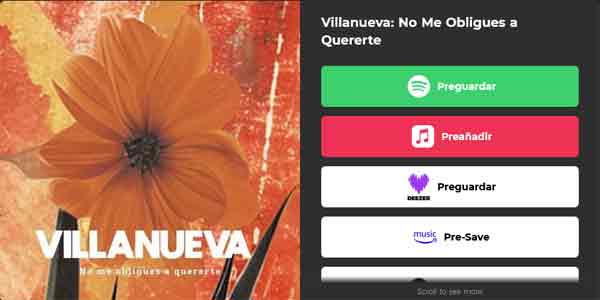 VILLANUEVA - enlace links No me obligues a quererte